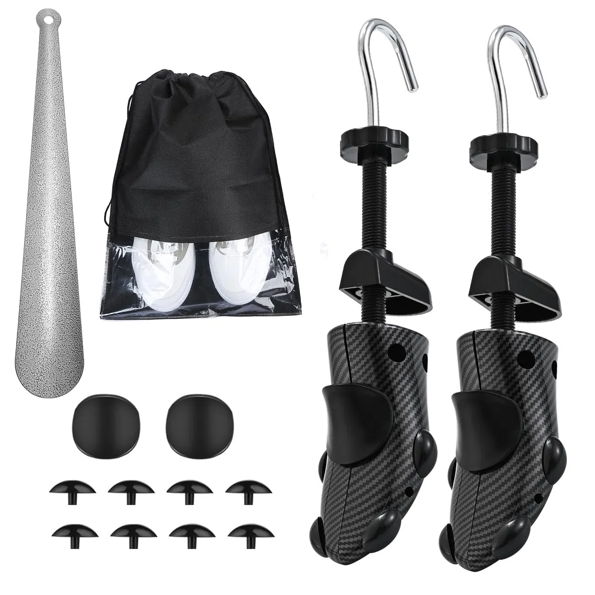 eachway - Horma para zapatos, con longitud y anchura ajustables, para hombre y mujer