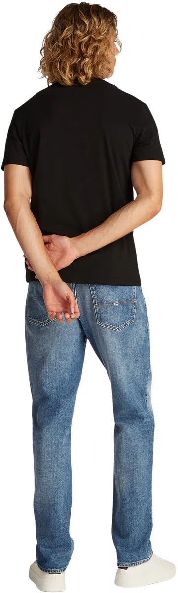 Tommy Jeans Camisetas de Manga Corta Hombre Pack de 2 Slim Mix tee con Cuello Redondo