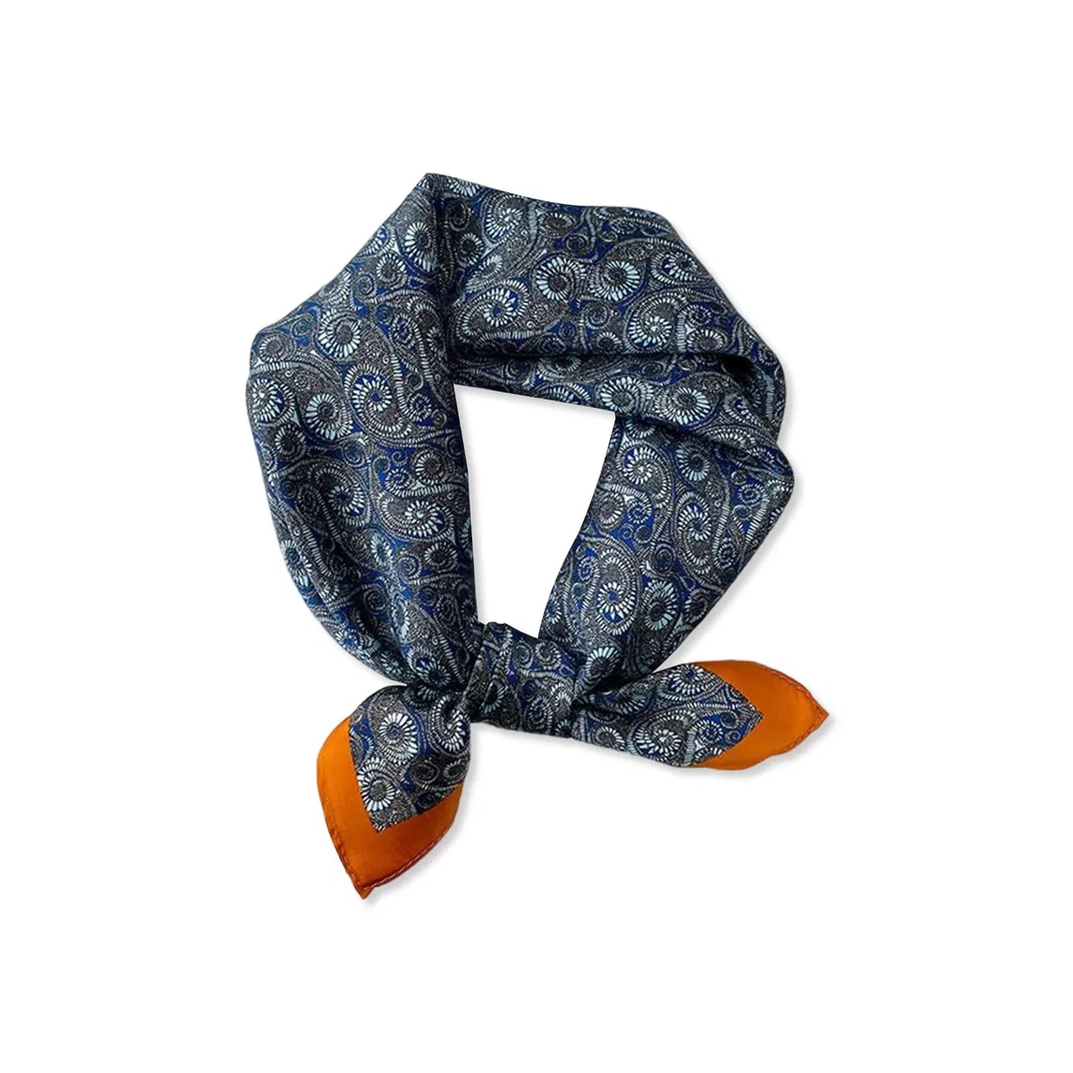 ALANIZ Bufandas de mujer, bufandas de seda, bufandas cuadradas for mujer, bufanda pequeña de satén con estampado geométrico de cachemira, pañuelo for el cuello, bandanas, banda for el cabello