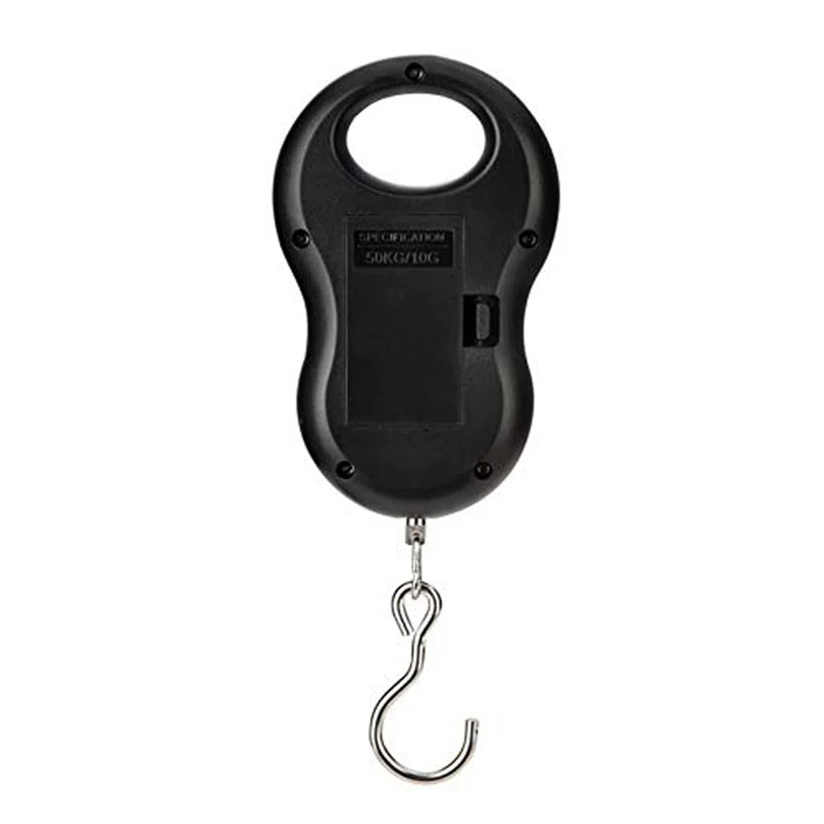 szc Balanzas for Peso Corporal Portátil 50Kg 10g Balanza Colgante Balanza Digital Retroiluminación Pesos de Pesca Electrónicos Balanza de Bolsillo 40kg 100g Balanzas de Equipaje Negro Básculas