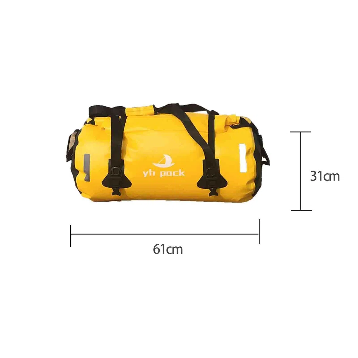 Bolsas secas a Prueba de Agua - Bolsas de Viaje Plegables de Gran | Capacidad - Adecuado para Kayak, Rafting, canotaje, Pesca, Camping, 40L, 60L, 80L