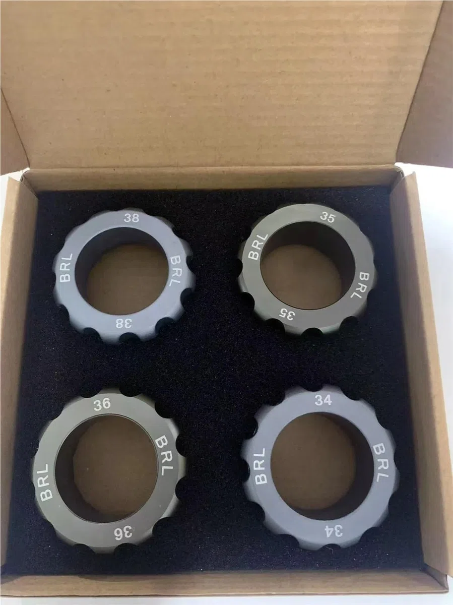 Juego de 4 Uds Troqueles abridor Carcasa Trasera Reloj, Herramientas reparación 34mm, 35mm, 36mm y 38mm, extracción, Caja Breitling, Tornillo Herramienta para Abrir Tapa Trasera de Reloj