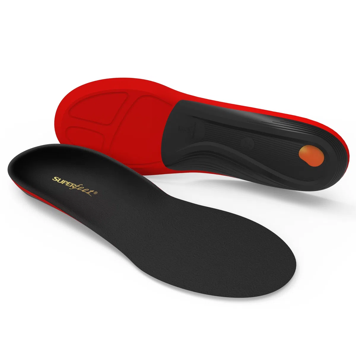 Superfeet Winter Thin Support - Plantillas Finas de Sujeción del Arco Para Botas de Esquí o Snowboard - Calidad Profesional - EU 42-44