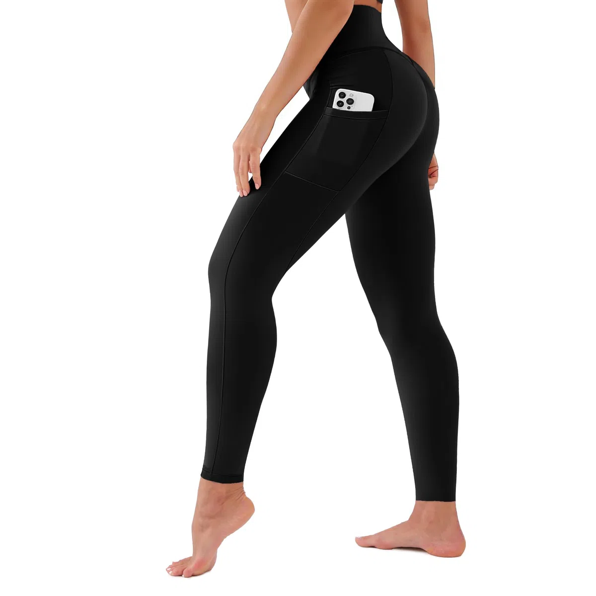Leggings de Cintura Alta para Mujer, con Control de Barriga, Pantalones Capri de Yoga para Entrenamiento, atléticos, Talla Grande