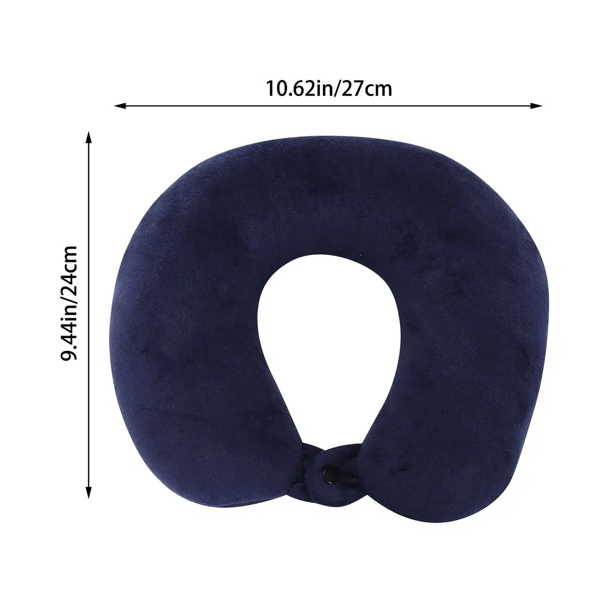 Almohada de viaje para el cuello, de espuma viscoelástica, cojín de apoyo para la cabeza, para avión, tren, coche, oficina, almohadas de vuelo esenciales para un largo recorrido para dormir, acampar
