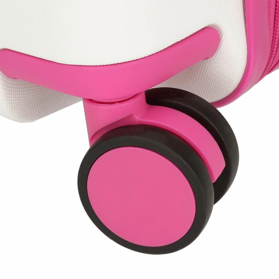 Hello Kitty Girl Gang Maleta Infantil Rosa, Rígida, 4 Ruedas | Equipaje Mano