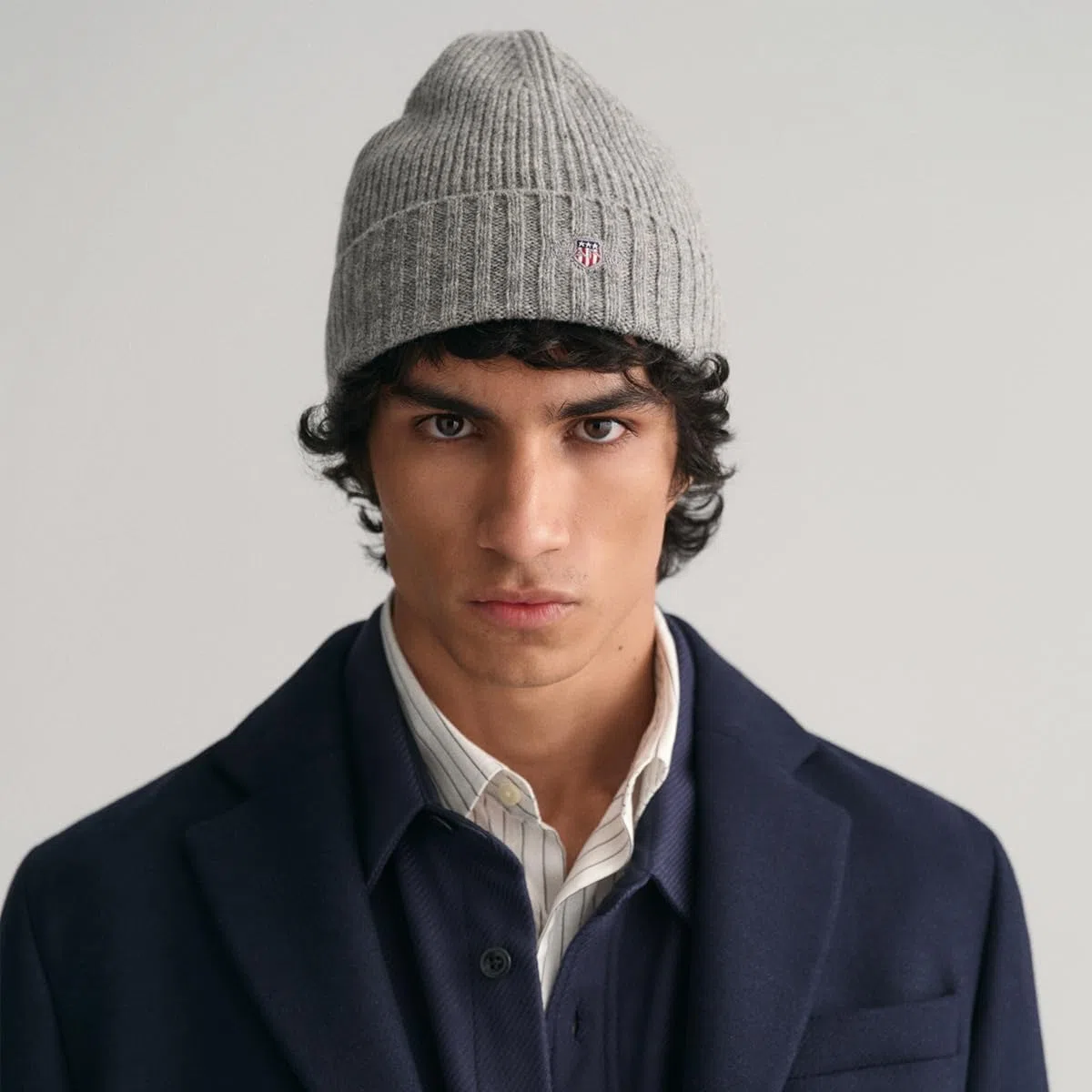 GANT Unisex. Gorro de Lana Shield - Boina Unisex Adulto