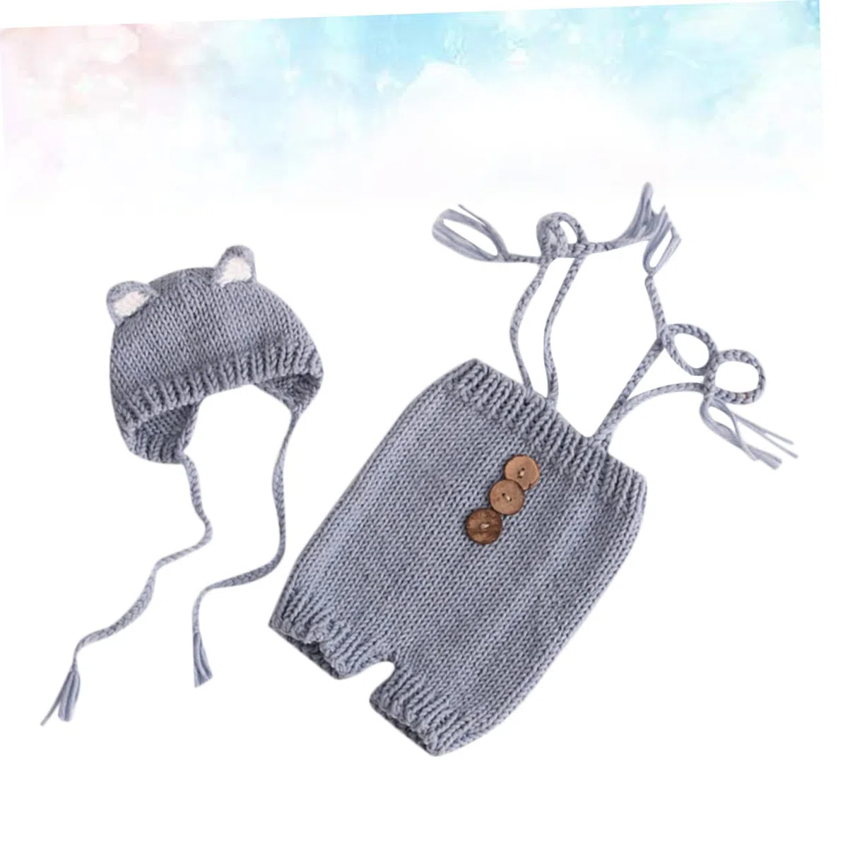 Gatuida Accesorios Recién Nacidos 3 Piezas Foto De Bebe Sombrero De Punto Recién Nacido Trajes De para Fotos De Bebés Gorro Tejido Bebe Disfraz De De Punto para Bebé Niño Ropa Disfraces