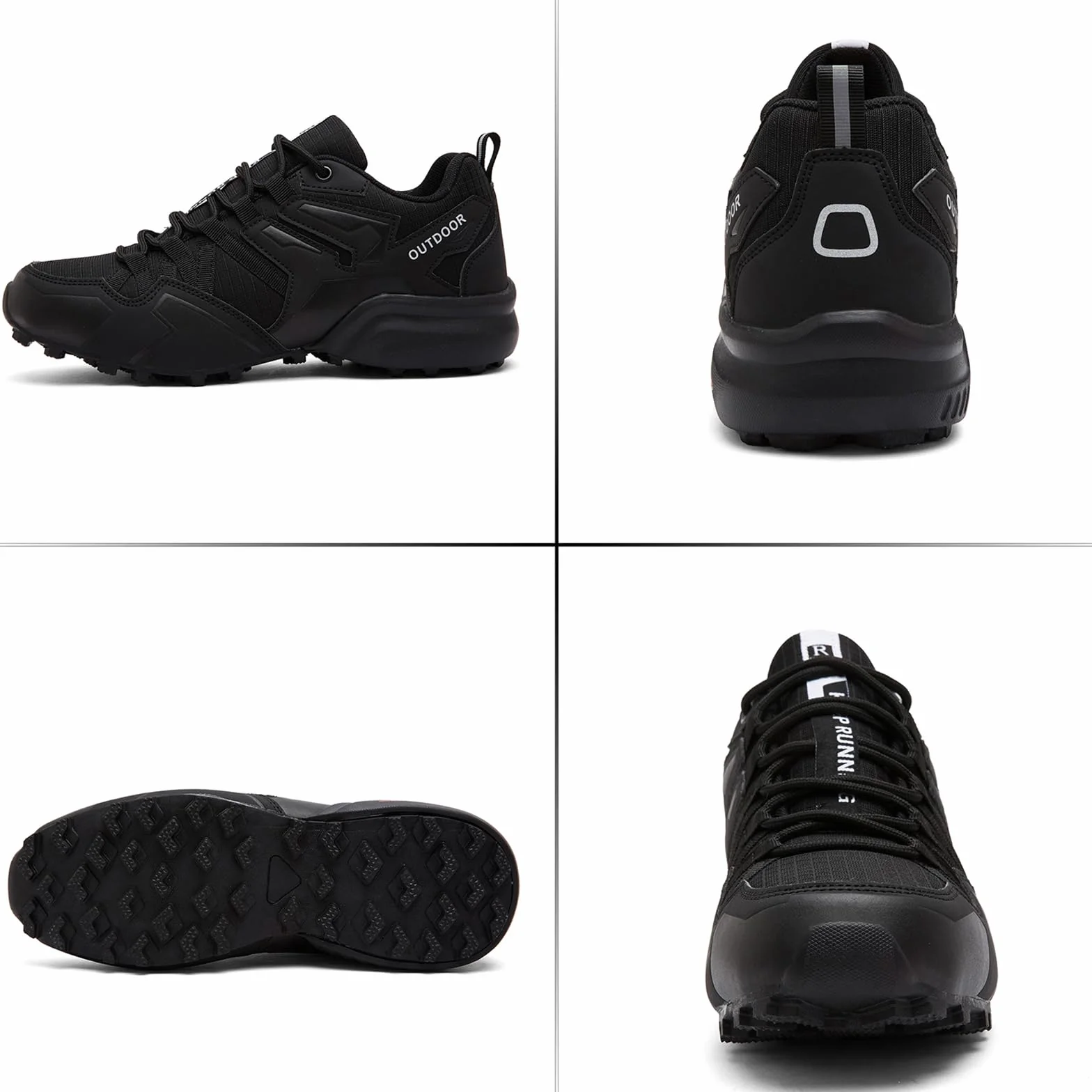 Zapatillas de Trail Running para Hombre Zapatillas de Senderismo Zapatos de Trekking Tenis Outdoor Antideslizantes Calzado de Correr en Montaña Casuales Sneakers