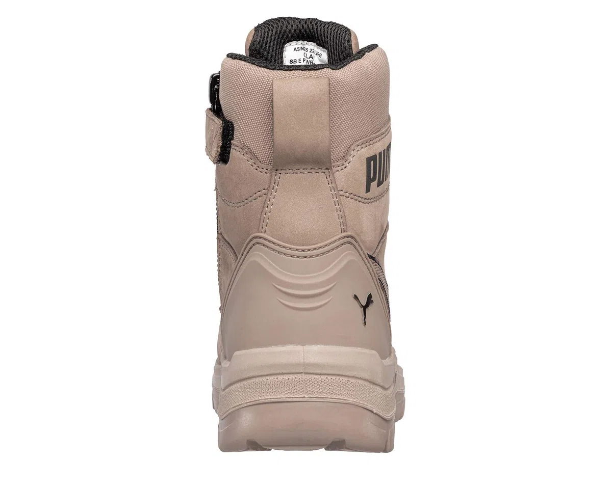 PUMA Conquest Stone High Safety 630740801000045 Safety Conquest STONE HIGH S3 CI HI HRO SRC 630740801000045 Botas de seguridad S3 calzado duradero y resistenteHombre