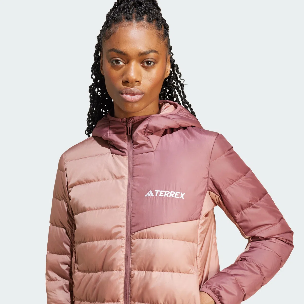 adidas Terrex Multi Light Down Hooded Jacket CHAQUETA Mujer