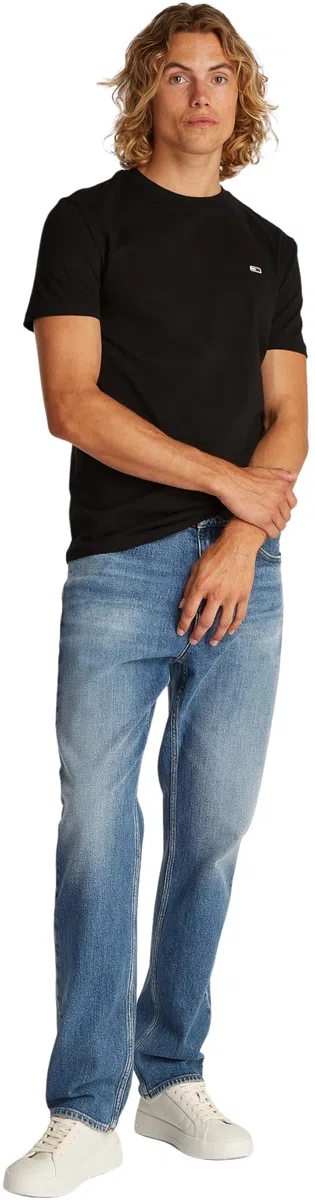 Tommy Jeans Camisetas de Manga Corta Hombre Pack de 2 Slim Mix tee con Cuello Redondo