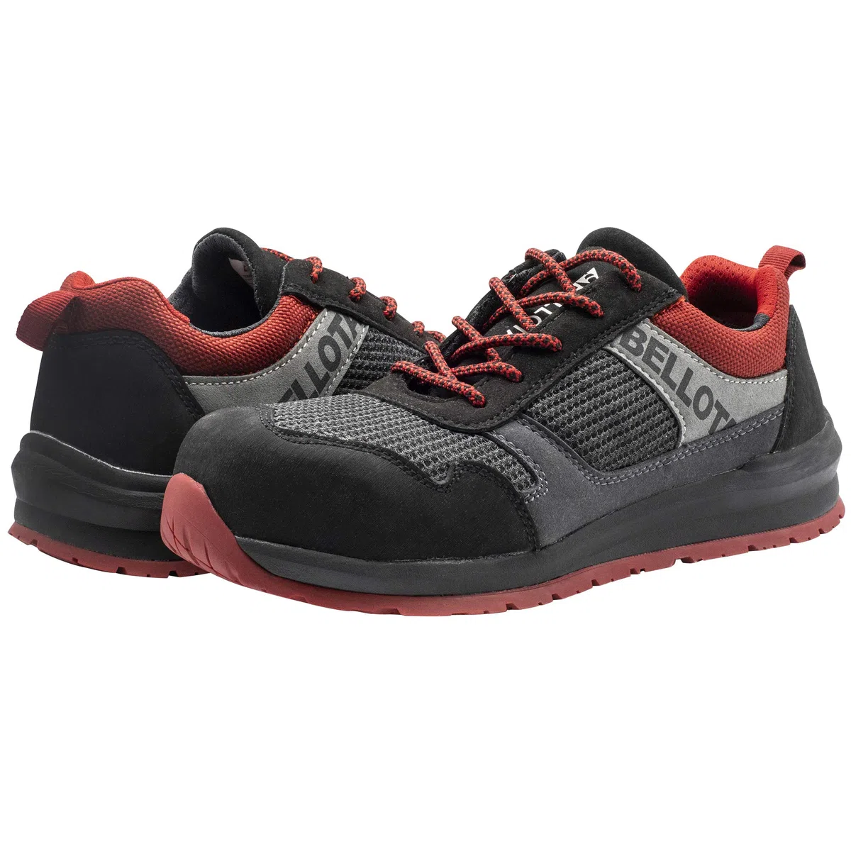 Bellota 72350BR42S1P - Zapatos de Seguridad de Hombre y Mujer Street (Talla 42) de Rejilla Transpirable con Microfibra Transpirable y Suela Extra Cómoda