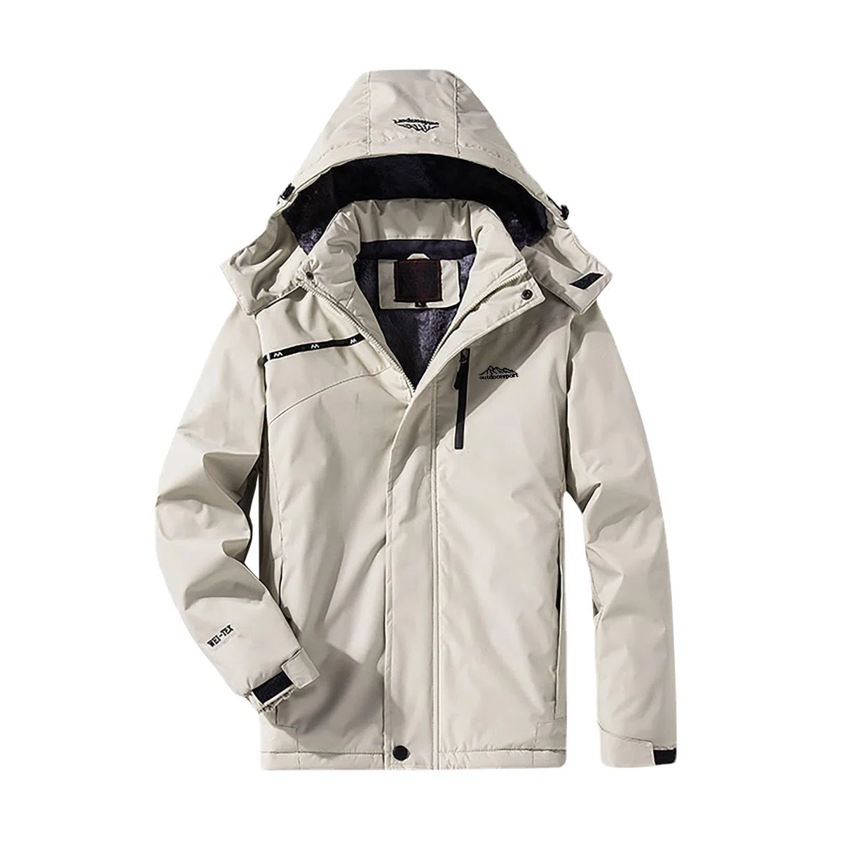 Chaqueta De Esquí Montaña Para Hombre Y Mujer, Resistente Al Viento, Abrigo Invierno Nieve Mujer Impermeable Poncho Chubasquero Blanco Capelina Lluvia Engomada Plegable Elegante