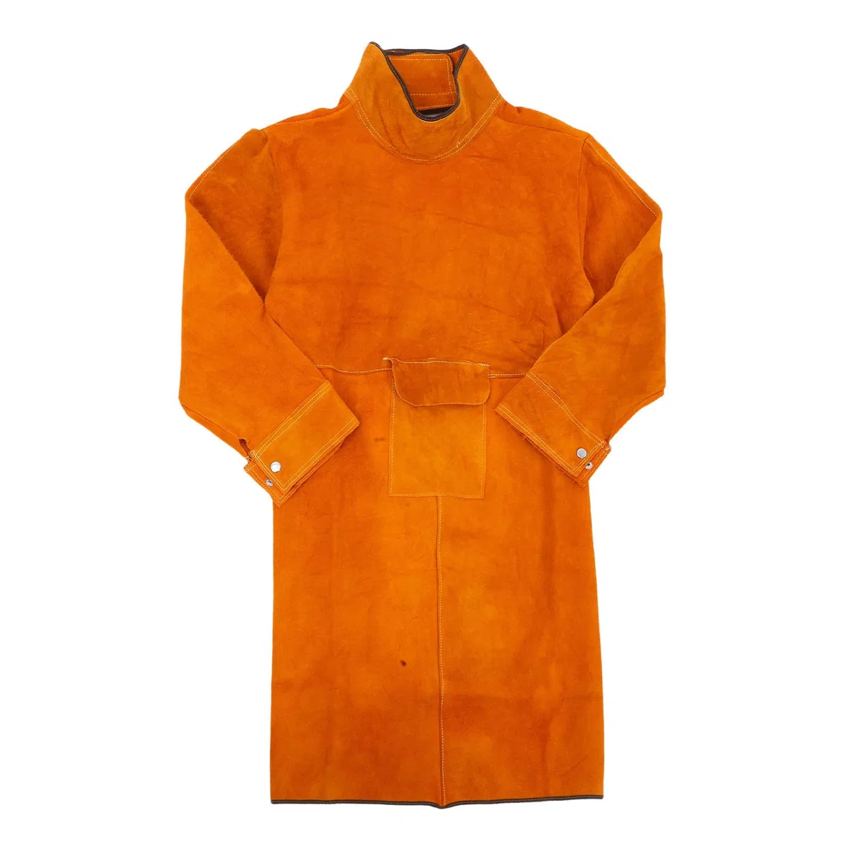 GALPADA Delantal Protector para Soldar de Cuero Resistente al Calor y Fuego, Ropa de Trabajo para Soldadura en Taller, Diseño Duradero y Resistente al Desgaste