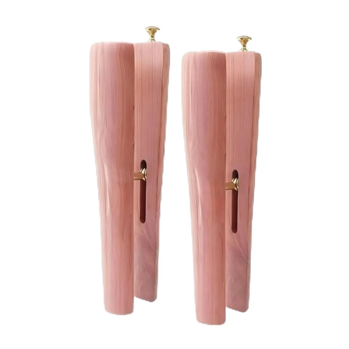 Hormas Cedro con Varilla Metal Ajustables Ensanchador Zapatos Protector para Armario