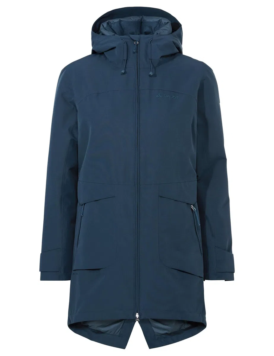 VAUDE Women's Skomer - Parka de invierno para mujer, impermeable, cortavientos y transpirable