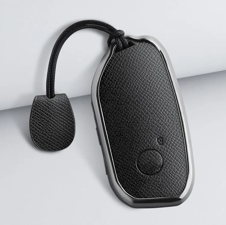 Funda para Llave de Coche para BMW 3/4/5 Series X1 X2 X3 X4 X5 X6 325Li 530 i3 iX3,Funda de Cuero TPU para Llave de Coche,Carcasa de protección Completa,B