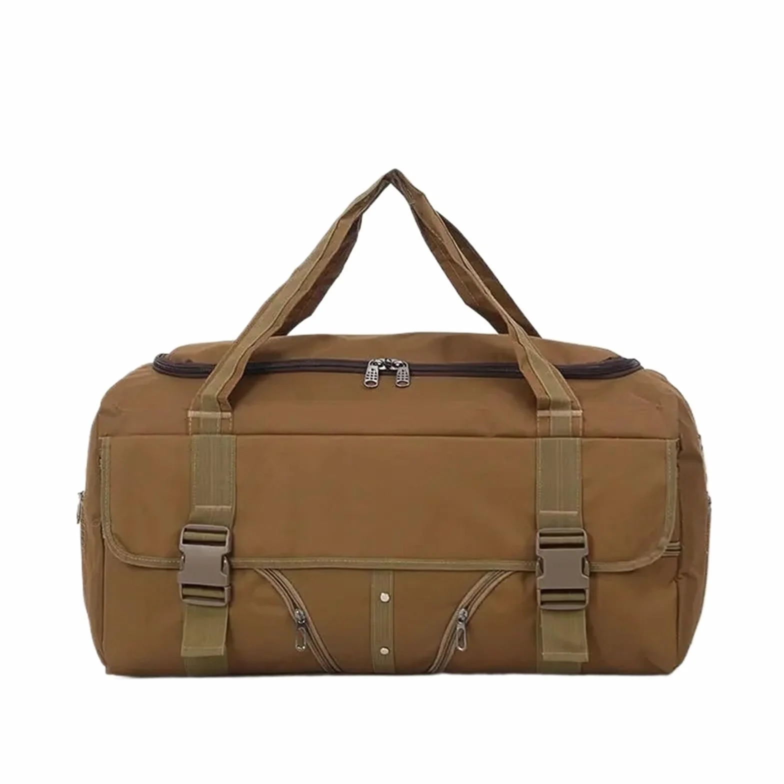 Bolsa de Viaje Equipaje de Mano Bolsos de Viaje for Hombres Bolsos de Lona for Hombres Bolso de Viaje de Gran Capacidad Bolso Impermeable for Vacaciones de Fin de Semana(Green)