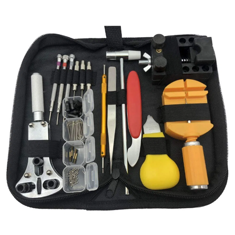 Kit de Herramientas para reparación de Relojes, Juego de Herramientas para eslabones de Correa de Reloj, Kit de Herramientas para reparación