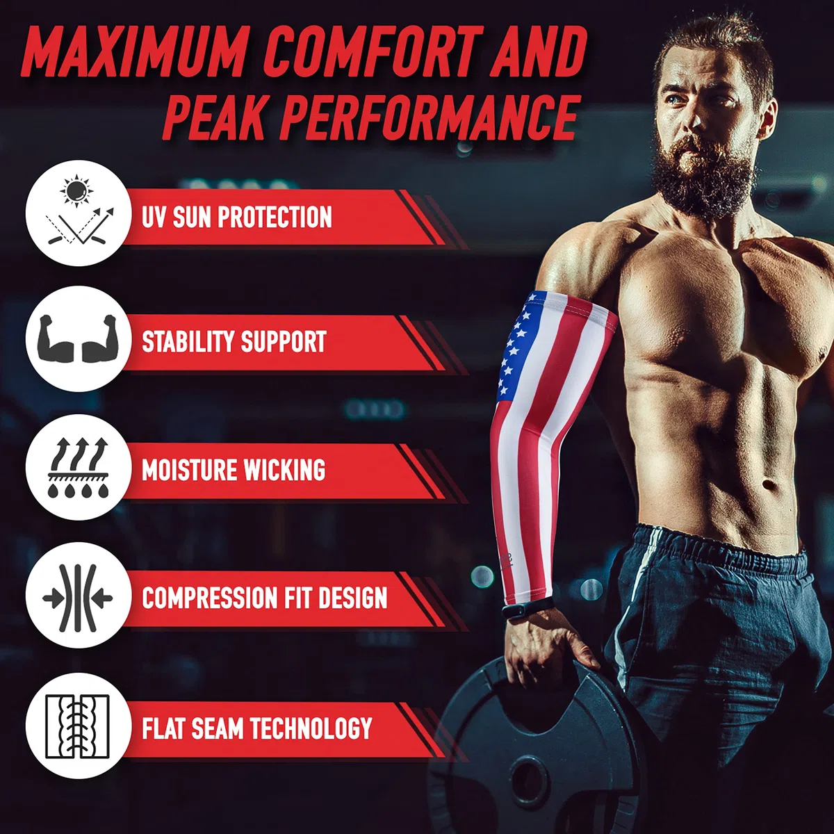 Stromguard Manga deportiva de compresión para brazo, camuflaje digital, béisbol, fútbol, baloncesto, (una manga para brazo)