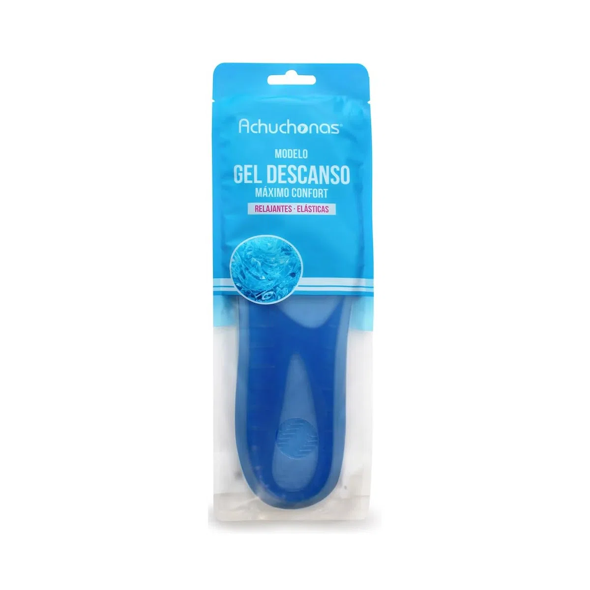 Plantillas de gel relajantes y elásticas, cómodas, talla L 42/47, paquete de 3