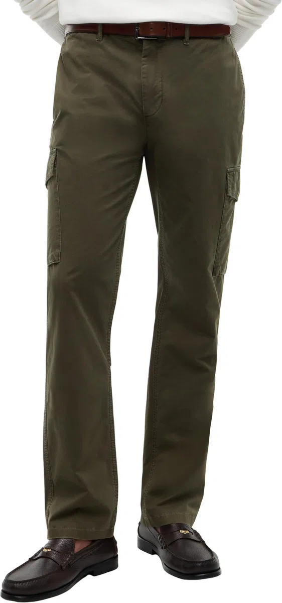 Tommy Hilfiger Pantalones Cargo Hombre Denton Twill con Bolsillos