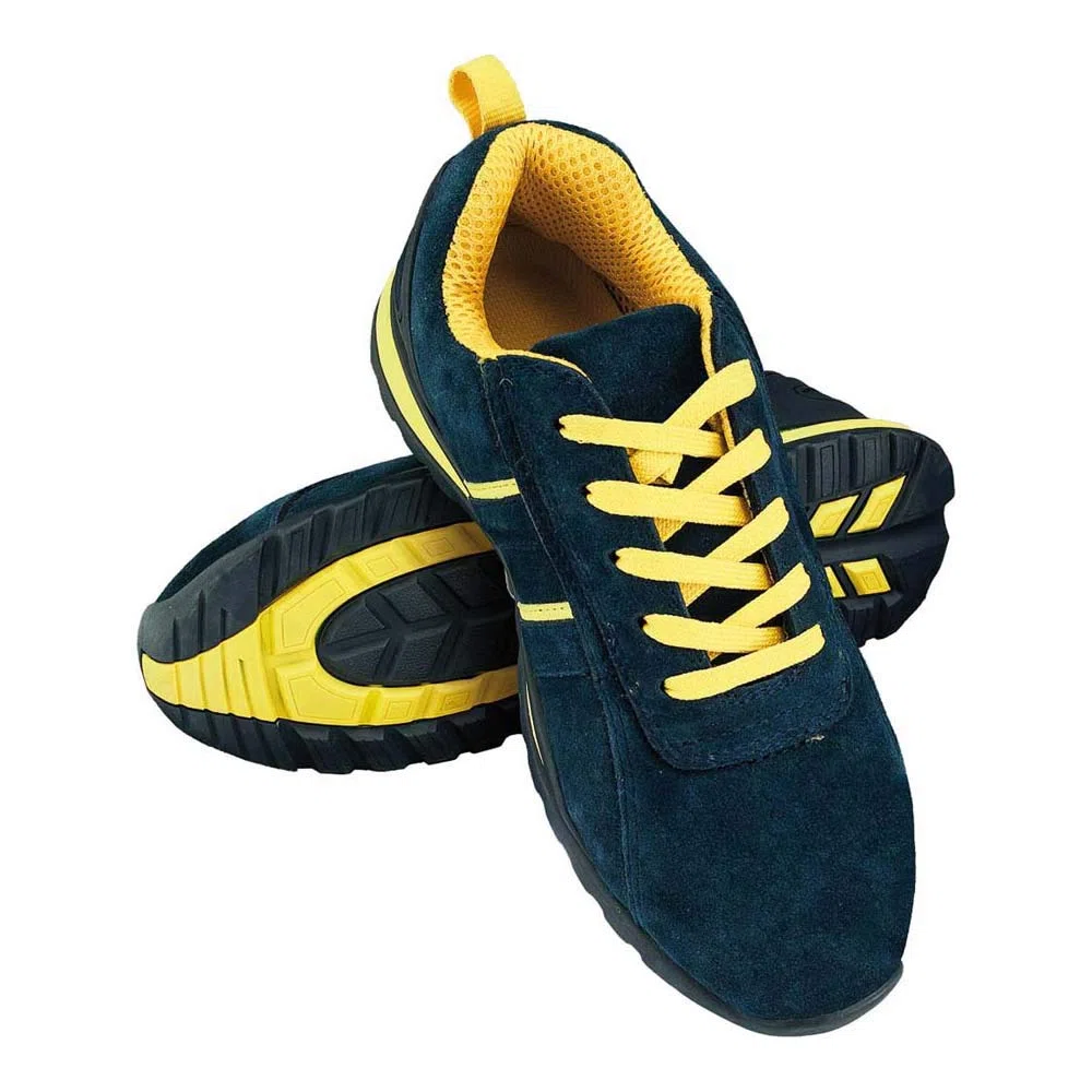 Reis Brnicaragua43 - Zapatos de Seguridad, Color Azul Oscuro y Amarillo, Talla 43