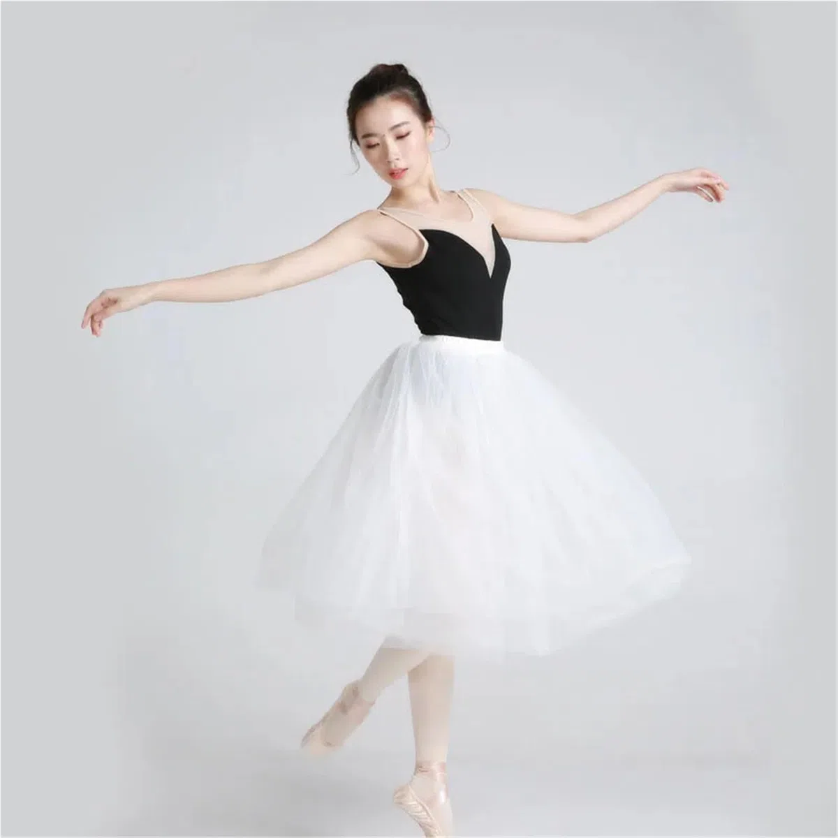 Falda de Ballet tutú for Adultos, Enaguas Tul esponjosas, for Bodas y Fiestas para Mujeres