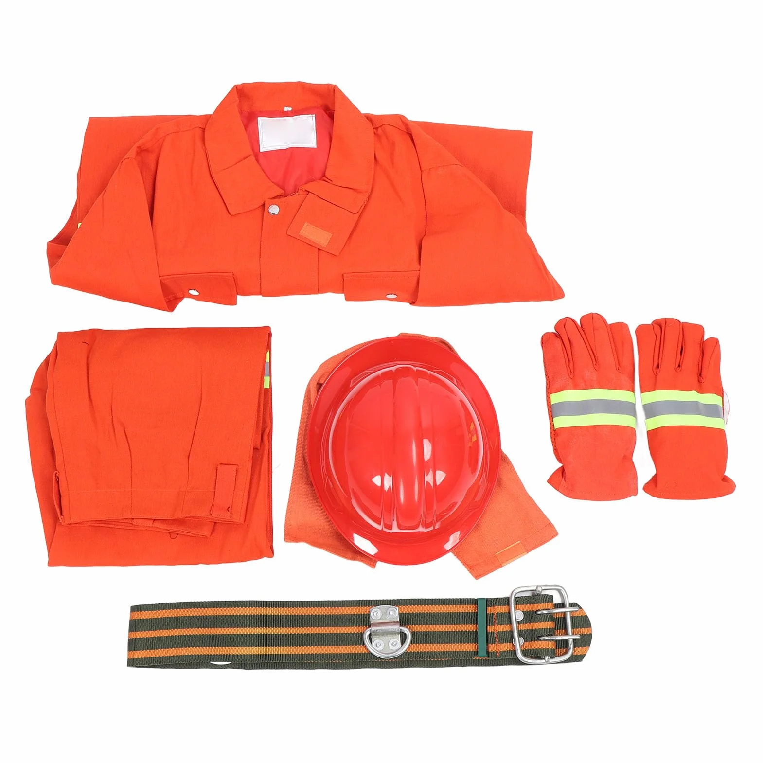 Traje de Seguridad Ignífugo, Mono de Trabajo con Aislamiento Térmico, Equipo de Protección para Entornos de Trabajo de Alto Riesgo