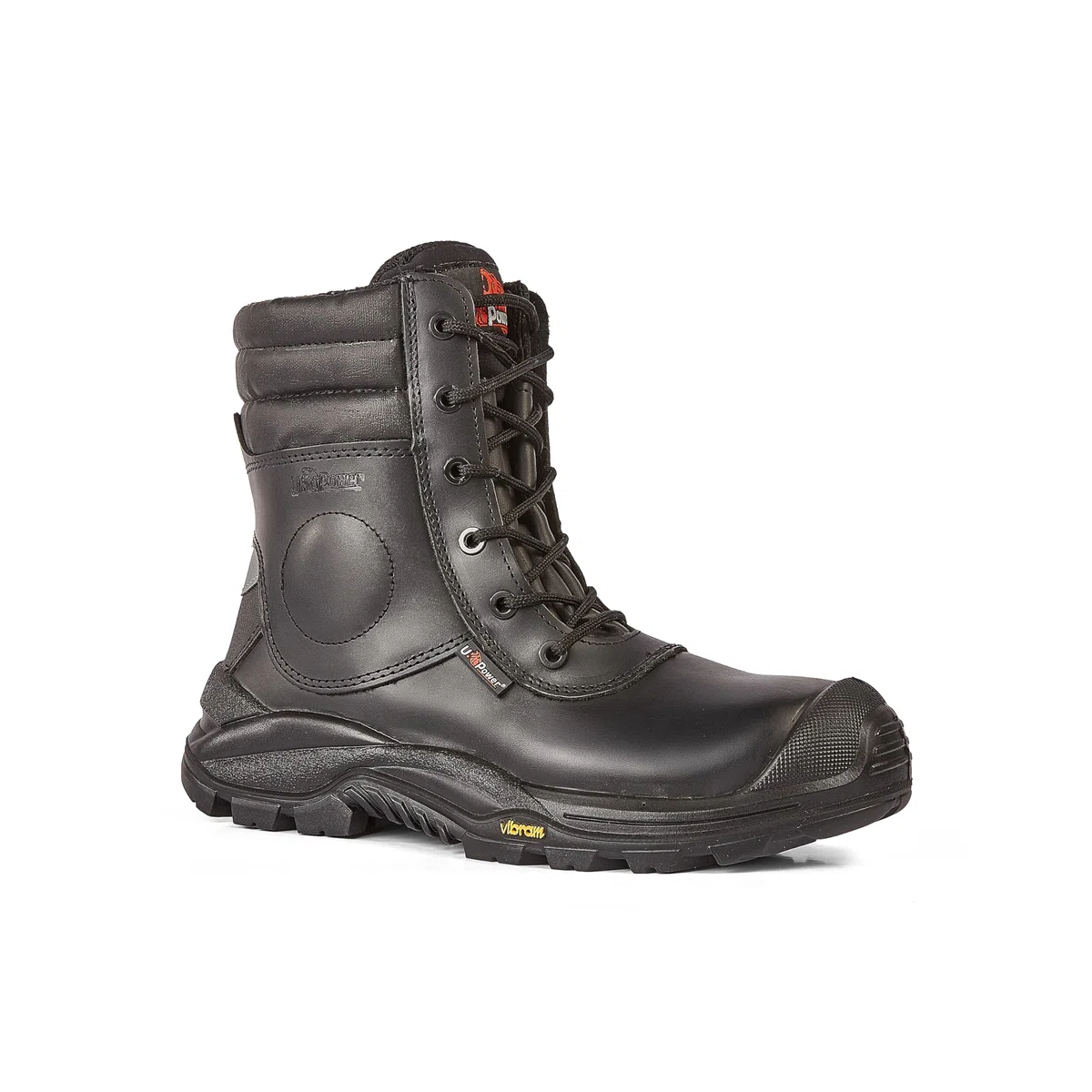 U-Power UM70354 Linea Concept-M Modelo Mleopard UK Zapatos de Seguridad Botas, S3 HRO SRC CI, Negro