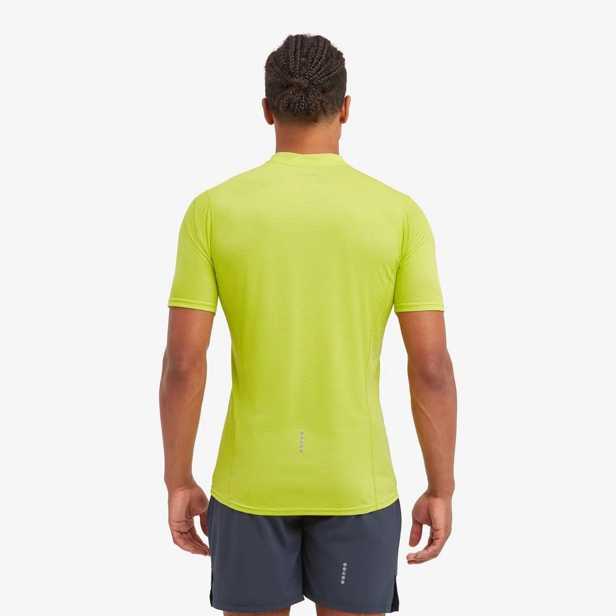 MONTANE Camiseta Marca Modelo Dart Nano Zip T-Shirt Citrus Spring XXL