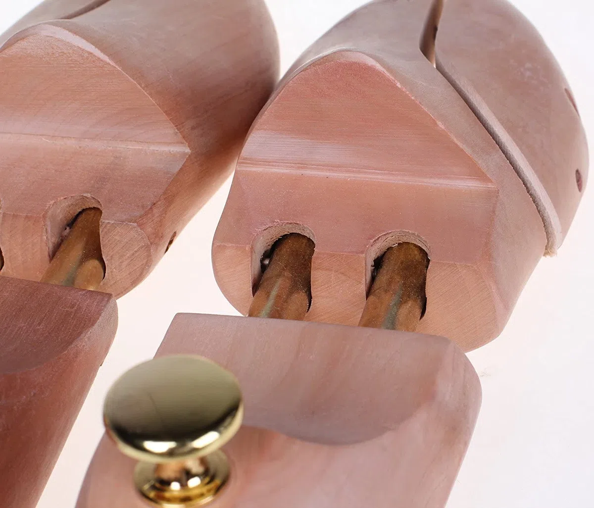 Hormas de Zapato, Madera Natural, Regulable, hormas, Tensor para el Calzado, ensanchador para el Calzado. Tamaño 35 - Tamaño 50, 1 Par - 10 Par Combinaciones, KXB6000