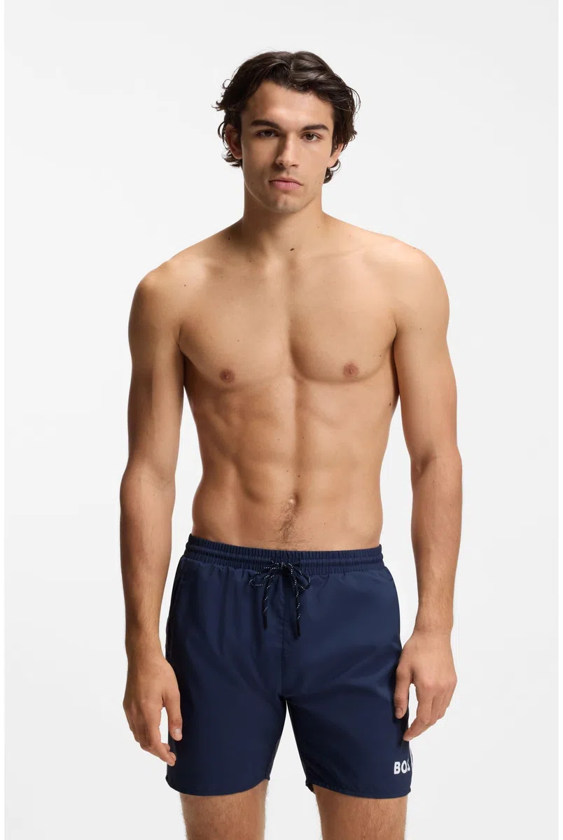 BOSS Starfish, Bañador Corto de los Hombres, Navy413,