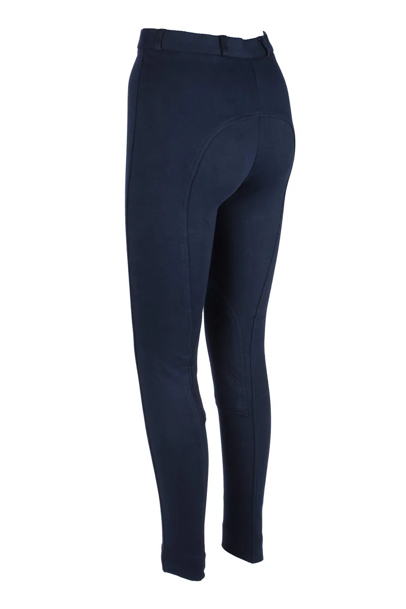 INFANTIL PANTALONES DE MONTAR CHICO/NIÑA SUAVE ELÁSTICO JUNIOR INFANTIL EQUINO PANTALONES