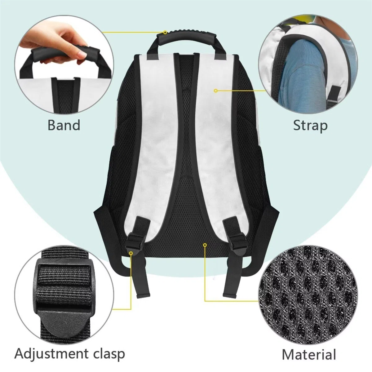 COEQINE Mochila para adolescentes de 6 a 8 años, mochilas personalizadas con nombre, mochila escolar ligera para niños pequeños, mochilas de primer grado para niños
