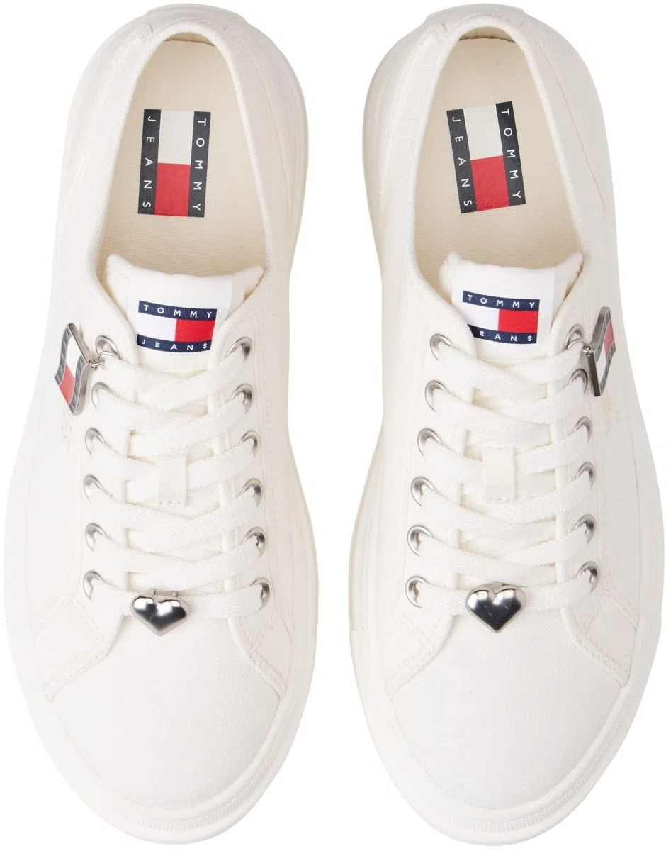 Tommy Jeans Tjw Flatform Sneaker Charms En0en02959 Parte Superior bajaMujer