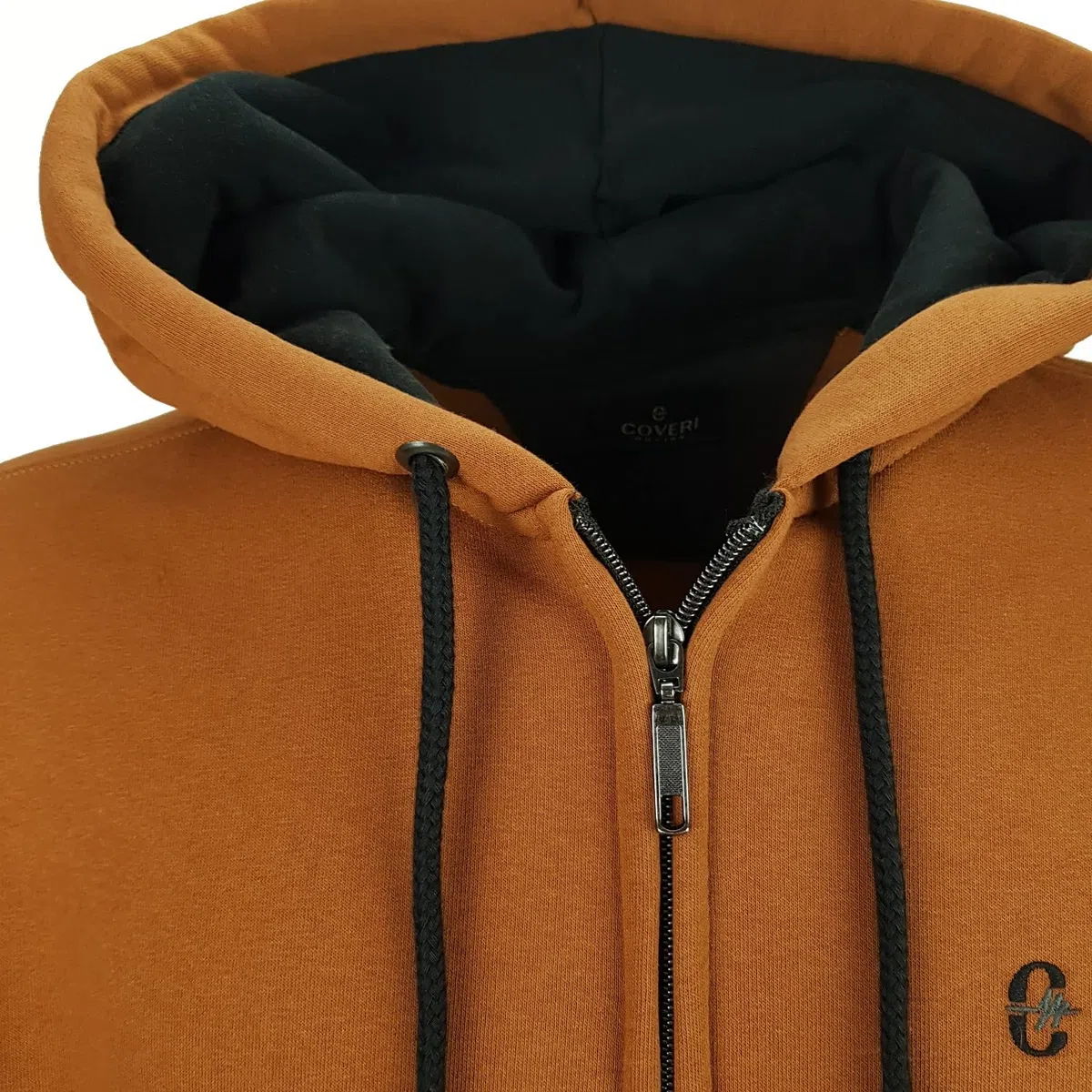 Sudadera Hombre Abierta con Capucha Y Bolsillos Cremallera de Invierno Sudadera Pesado