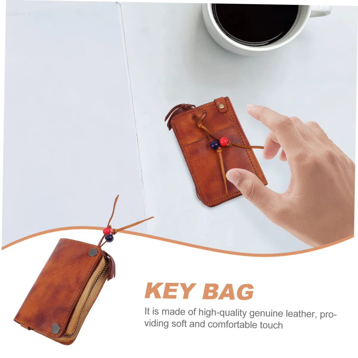 Mobestech 8 Piezas Caso Clave Bolsa De Licencia De Conducir Pu Llavero Cartera Llavero Para Hombres Llaveros Para Hombre Bolsa De Llaves Portátil Cartera Para Hombre De Licencia De