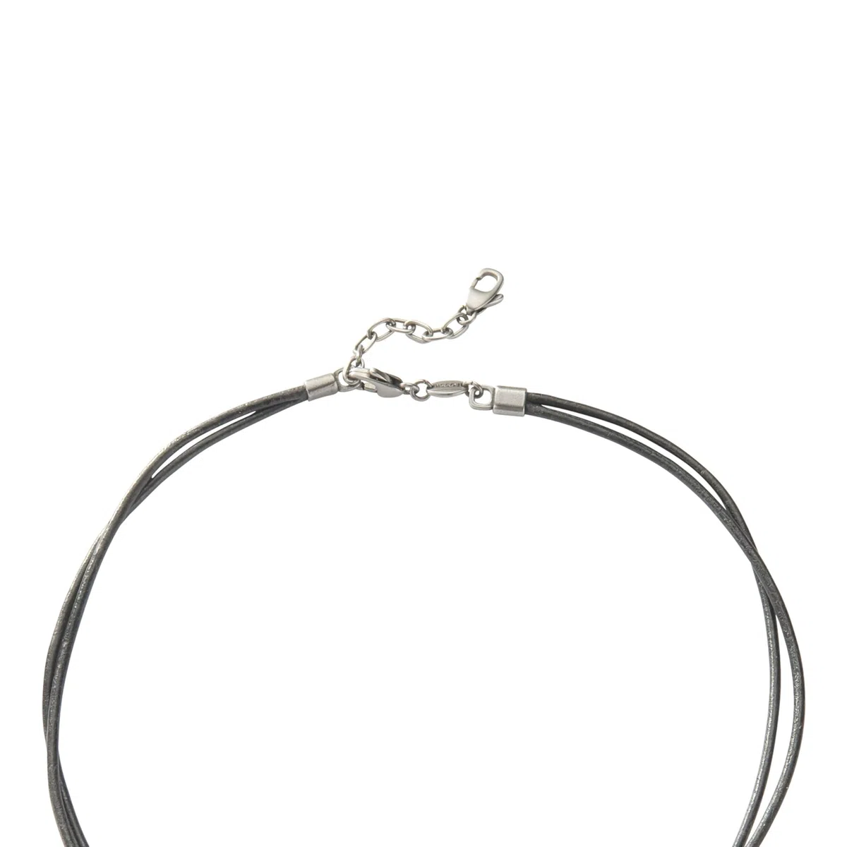 Fossil Men's Jewellery Made of Stainless Steel, 42 cm + 5 cm Extension, Pendant: 15 x 13 mm