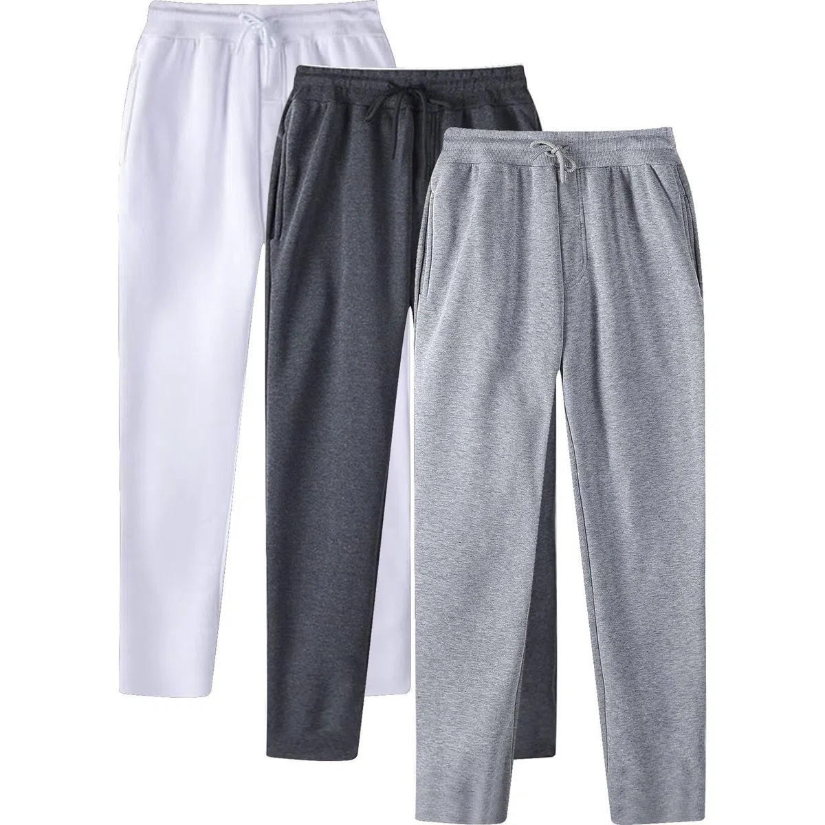 Pantalón Chandal Hombre Verano Pantalones Deportes Running Secado Rápido Bolsillos Pantalon Trekking Hombre Pantalones De Chándal De Trabajo para Recuperado Jogger con Puños