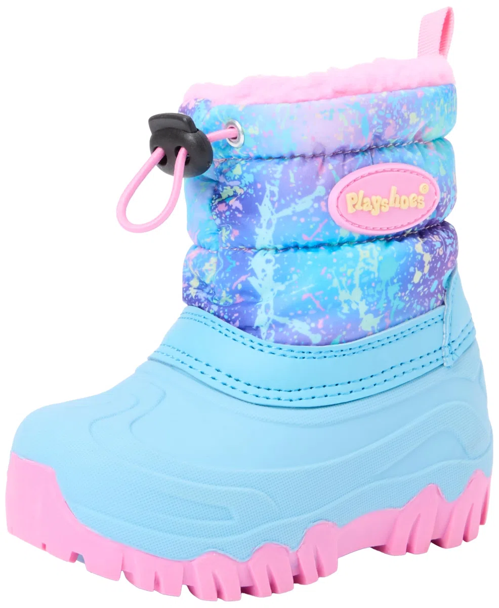 Playshoes Winterstiefel, Botas para Nieve Unisex niños