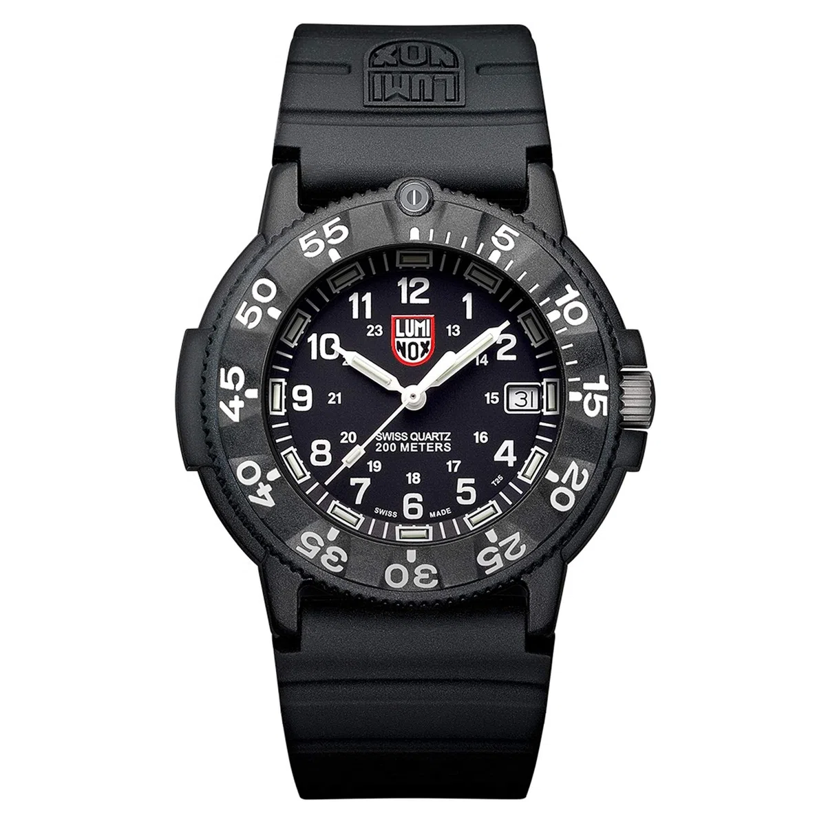 Luminox - Original Navy Seal - Reloj de buceo militar para hombre - Función de fecha - Resistente al agua hasta 200 m - Relojes para hombre - Fabricado en Suiza