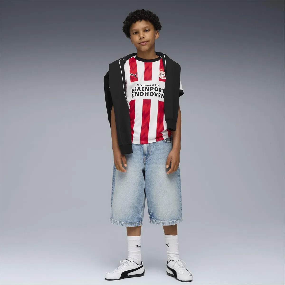 Puma Camiseta de manga corta para niños PSV Home 2025 2026