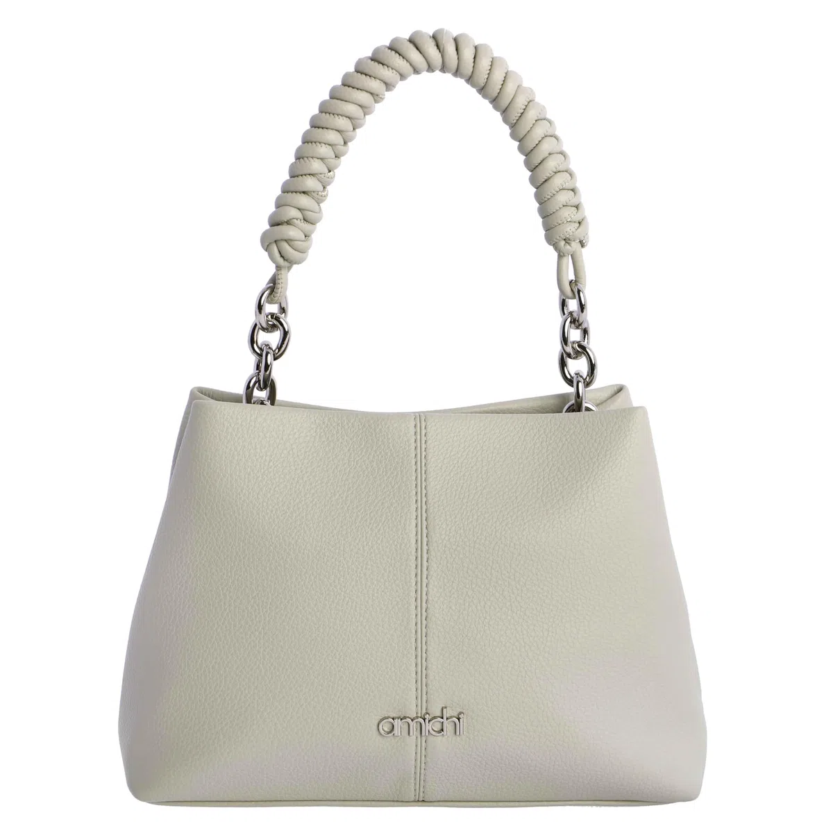 AMICHI - Bolso de mano para mujer - Estilo compacto y elegante para verano - Ideal para ciudad, paseo o eventos informales, Capri