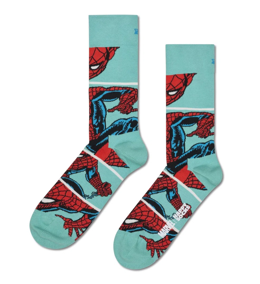 Happy Socks Marvel™ Spider-man 6-pack Socks Gift Set Calcetines Unisex adulto (Pack de 6)