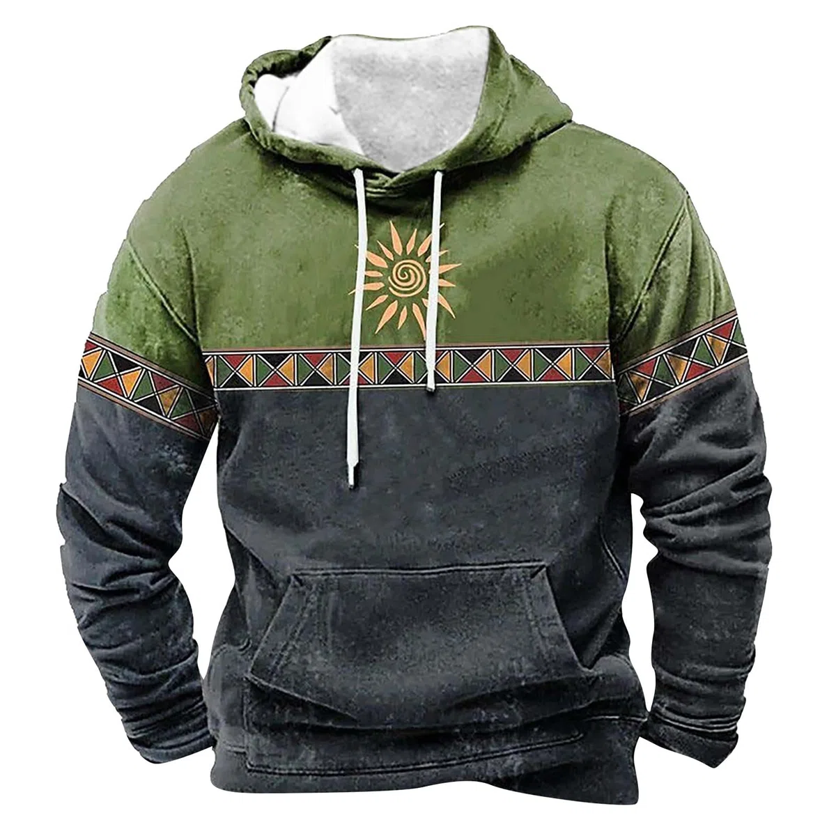 Sudaderas De Hombre Sudadera Manga Larga con Capucha Estampada En 3D, Informal, Holgada Y Moderna, para Rojo (JN, M) Camisas Camiseta Ciclismo Camisa Jersey Corta Moda Muscle Fit Moto
