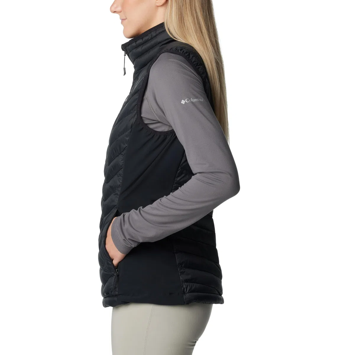 Columbia Powder Pass Chaleco para mujer