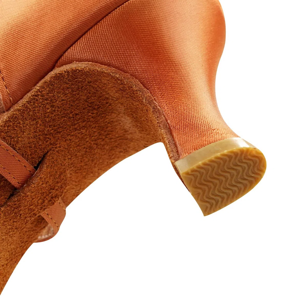 Zapatos de Latinos,Mujer Niña Satén Zapatillas Salón Salsa Baile Latino para Práctica Principiantes