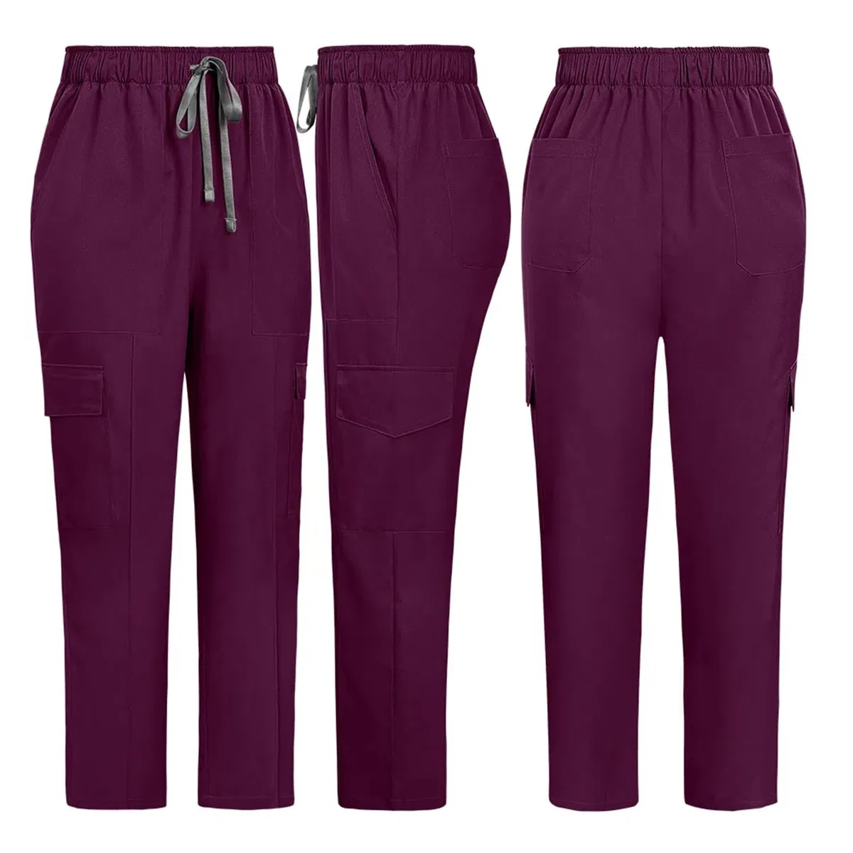 Uniformes médicos Bata Uniforme Mujer artículos de enfermería Accesorios Enfermeras clínica Traje médico salón Belleza SPA para AtencióN MéDica, SalóN De Belleza(Blue,XXL)